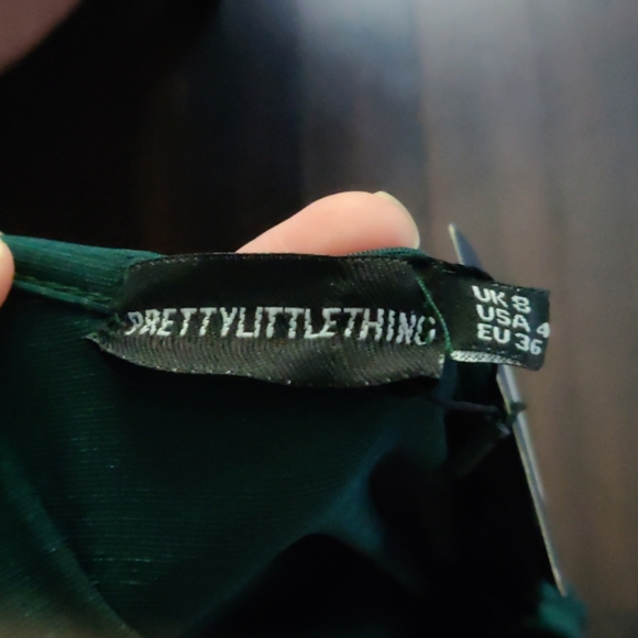 NWT Pretty Little Thing One Shoulder Dress - Picture 3 of 3